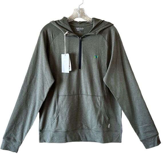 NEW Nayta Muotia Mens 1/4 Zip Pullover Hoodie - Picture 1 of 6